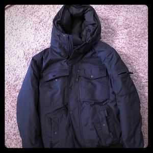 North face goose down parka